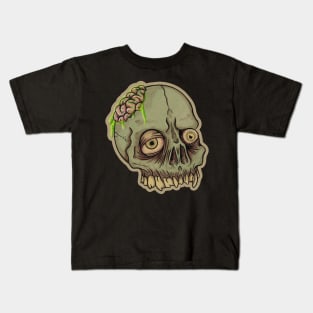 Zombie head Kids T-Shirt